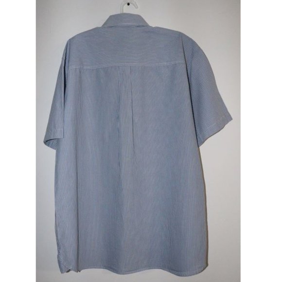 Izod Striped Casual Button Down Shirt - Picture 2 of 3